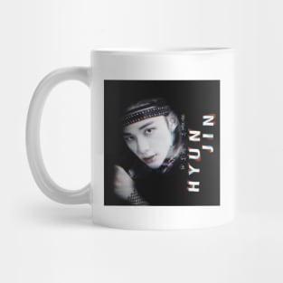 SK Hyunjin Dark Glitch Effect Mug